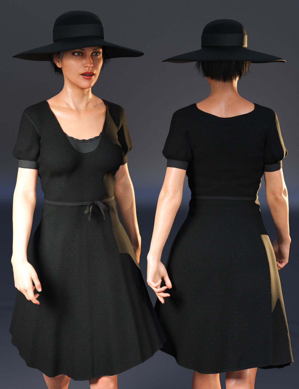 Garden Gala Outfit for Genesis 8 Female(s) by: tentman, 3D Models by Daz 3D