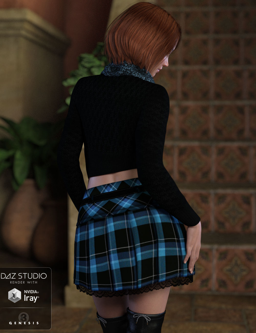 Autumn Haze Outfit for Genesis 8 Female(s) by: WildDesigns, 3D Models by Daz 3D