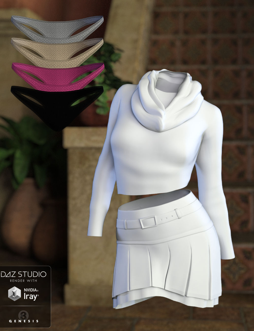 Autumn Haze Outfit for Genesis 8 Female(s) Autumn Haze Outfit for Genesis 8 Female(s) by: WildDesigns, 3D Models by Daz 3D