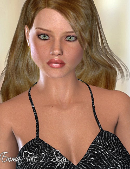 Emma for V4 by: maelwenn, 3D Models by Daz 3D