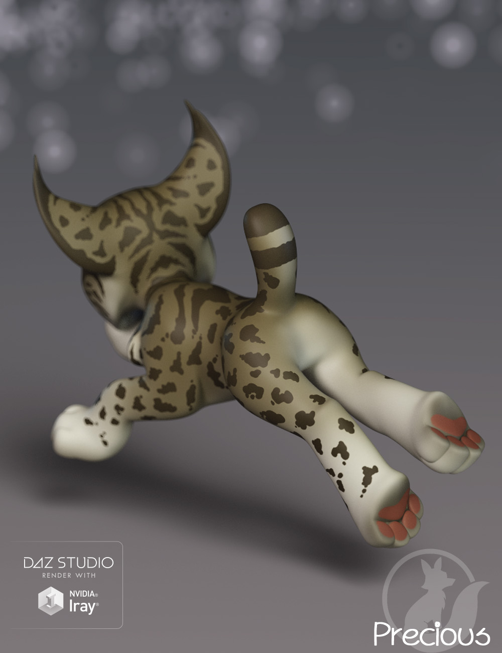Precious Lynx Precious Lynx by: Lady Littlefox, 3D Models by Daz 3D