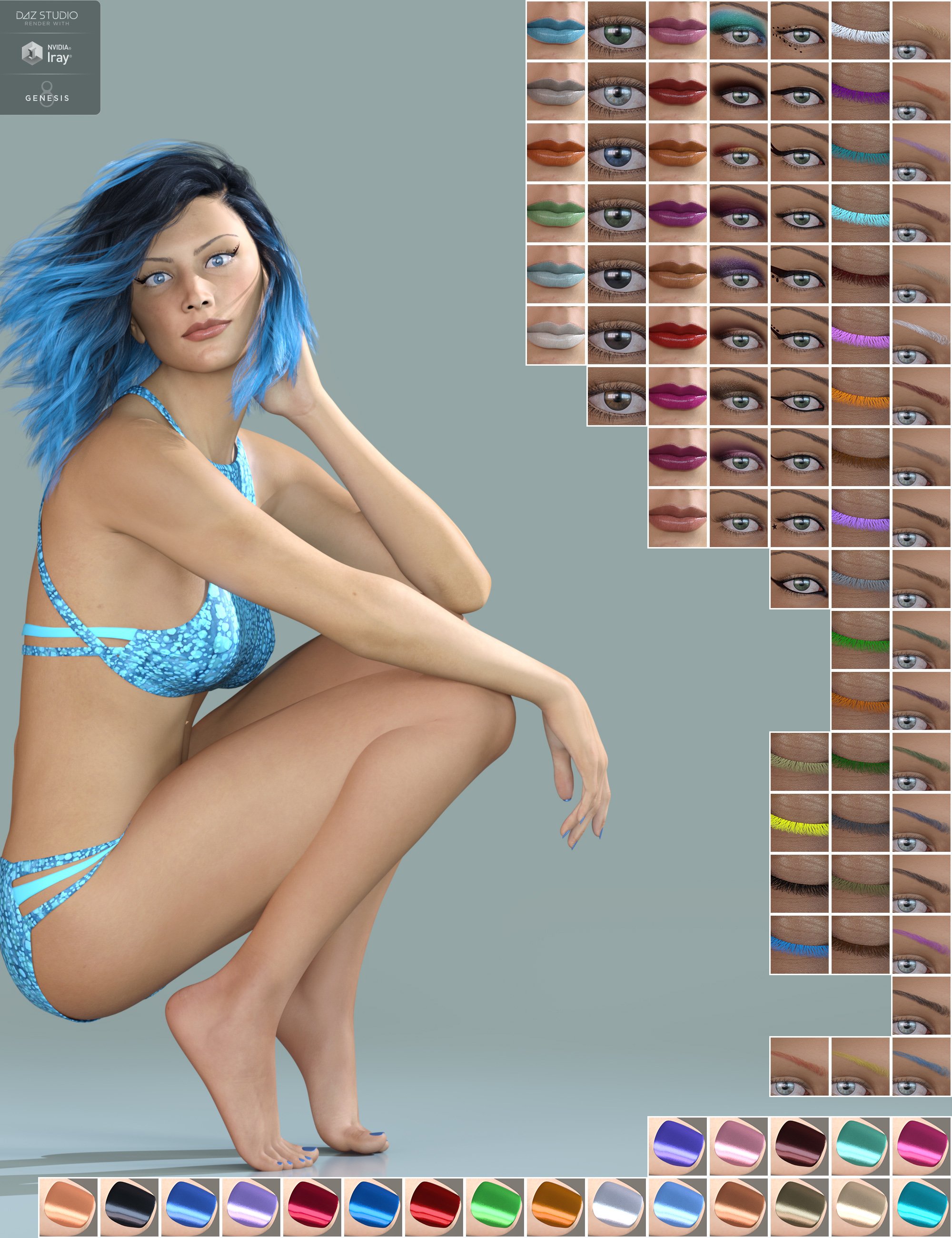 DE Iska for Genesis 8 Female by: Dark-Elf, 3D Models by Daz 3D