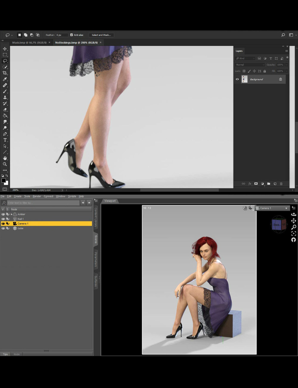 How To Render Beautiful Legs How To Render Beautiful Legs by: Dreamlight, 3D Models by Daz 3D