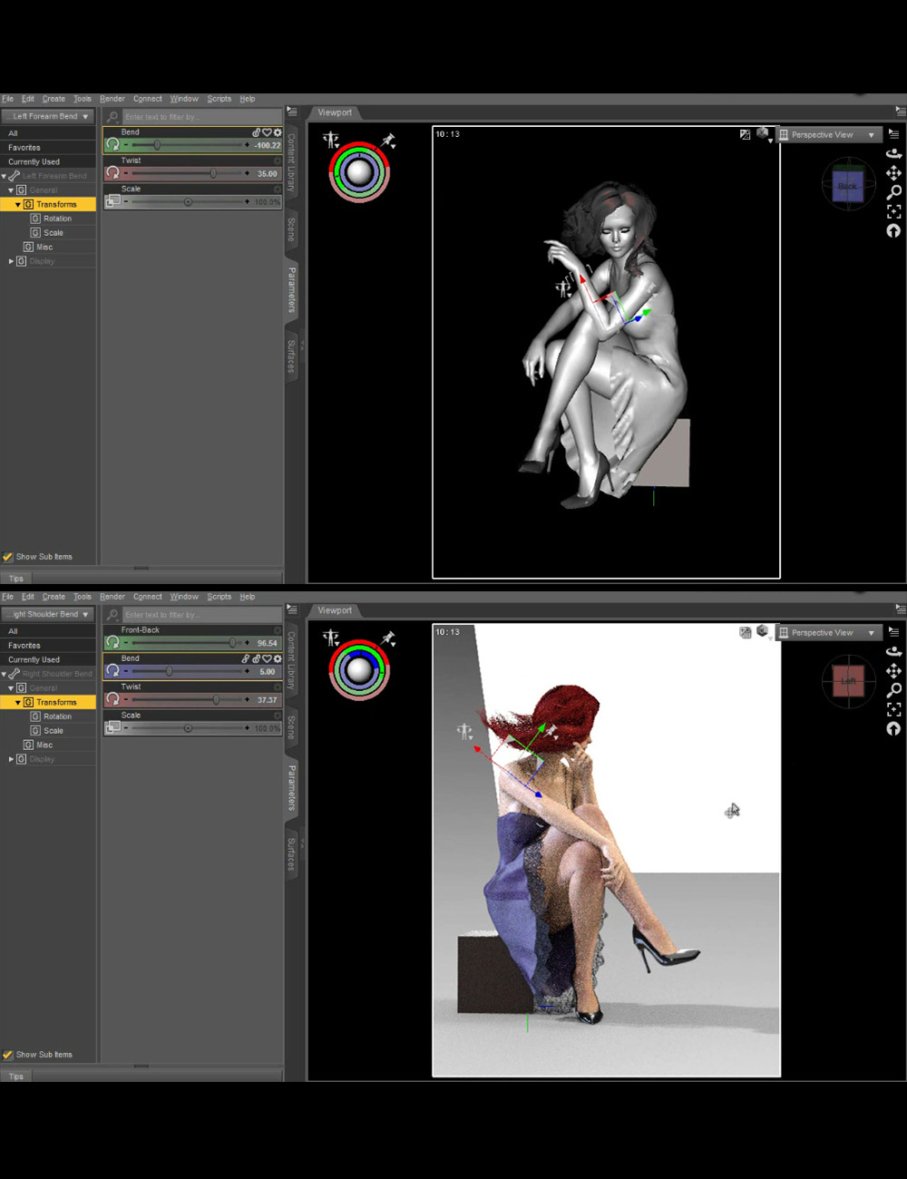 How To Render Beautiful Legs by: Dreamlight, 3D Models by Daz 3D