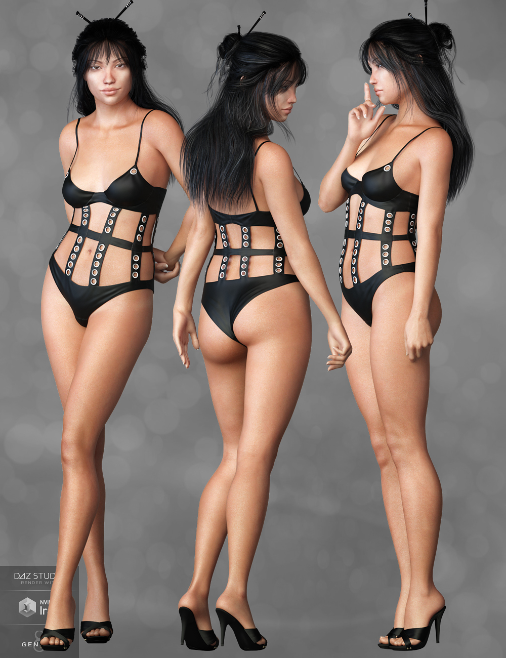Mst KuchisakeOnna for Genesis 8 Female by: Mstene, 3D Models by Daz 3D