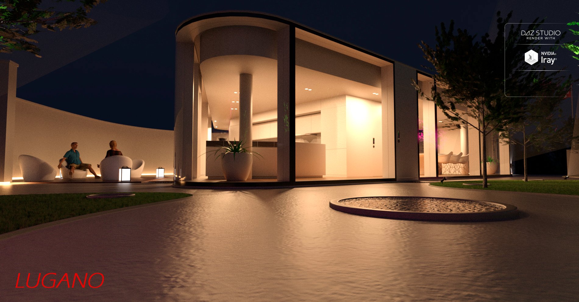 Lugano Lugano by: Human, 3D Models by Daz 3D