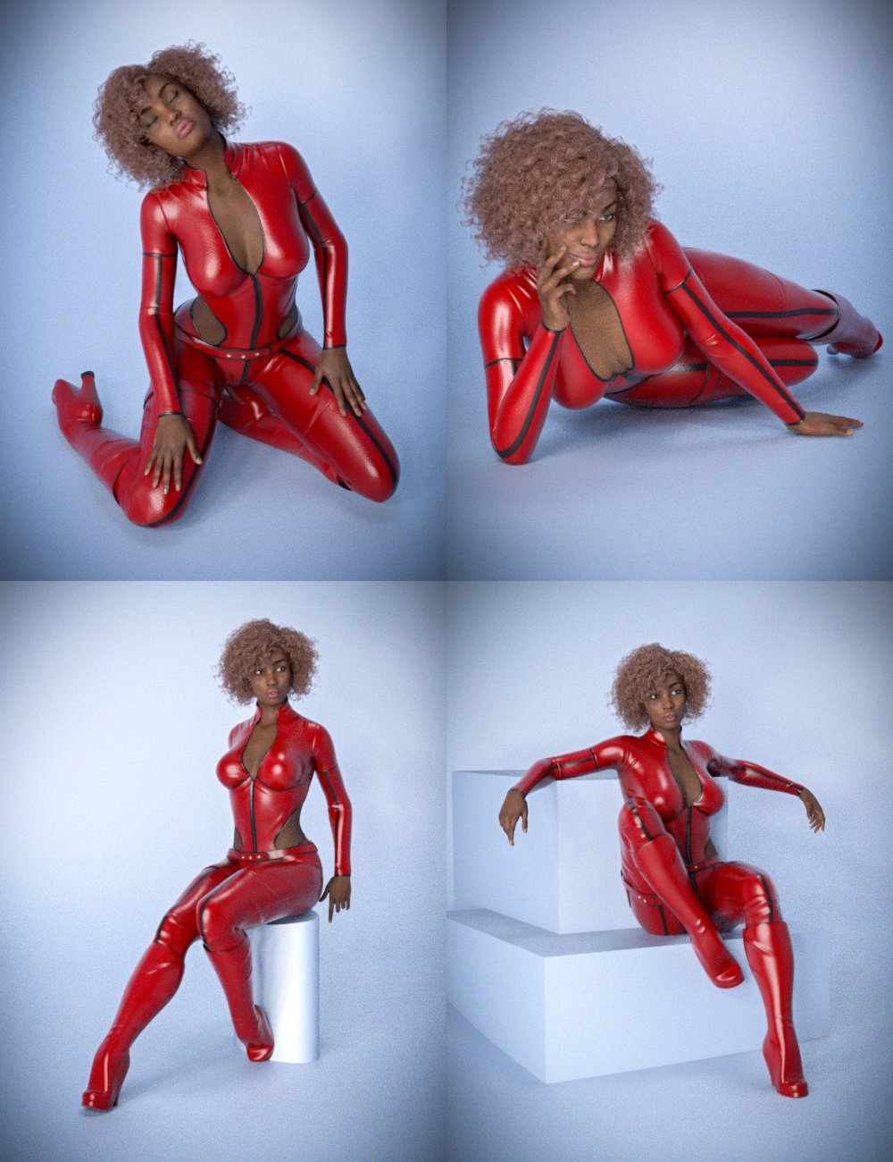 Capsces Poses and Expressions for Monique 8 Capsces Poses and Expressions for Monique 8 by: Capsces Digital Ink, 3D Models by Daz 3D