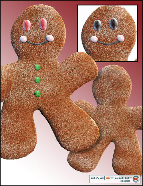 Gingerbread Man | Daz 3D