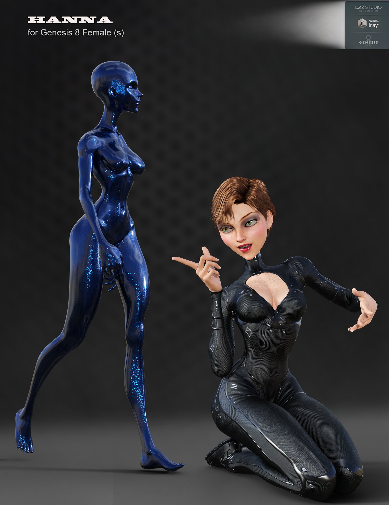 Hanna for Genesis 8 Female Hanna for Genesis 8 Female by: D.Master, 3D Models by Daz 3D