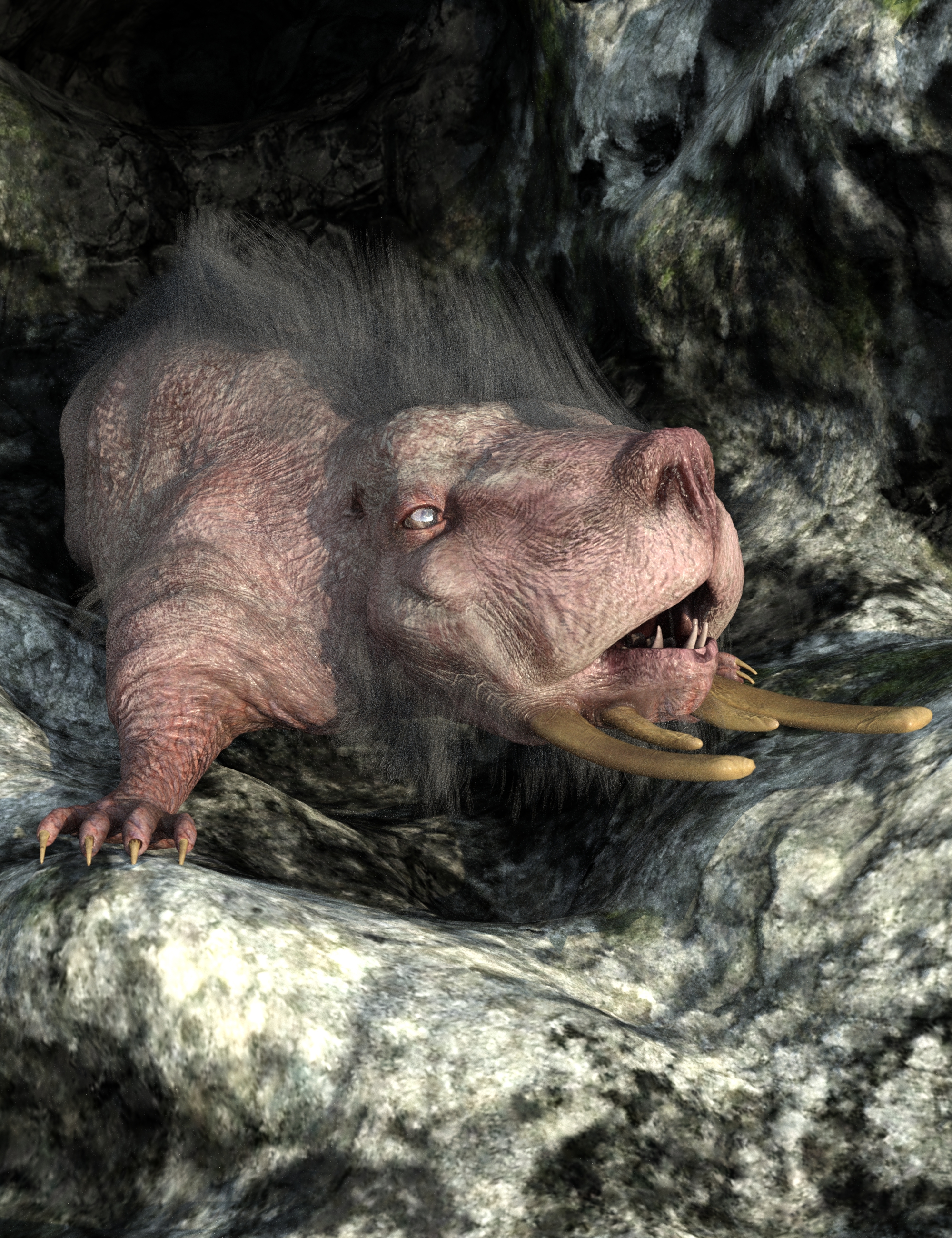 Warbeasts: Burrogen HD Original Creature Warbeasts: Burrogen HD Original Creature by: Sixus1 Media, 3D Models by Daz 3D
