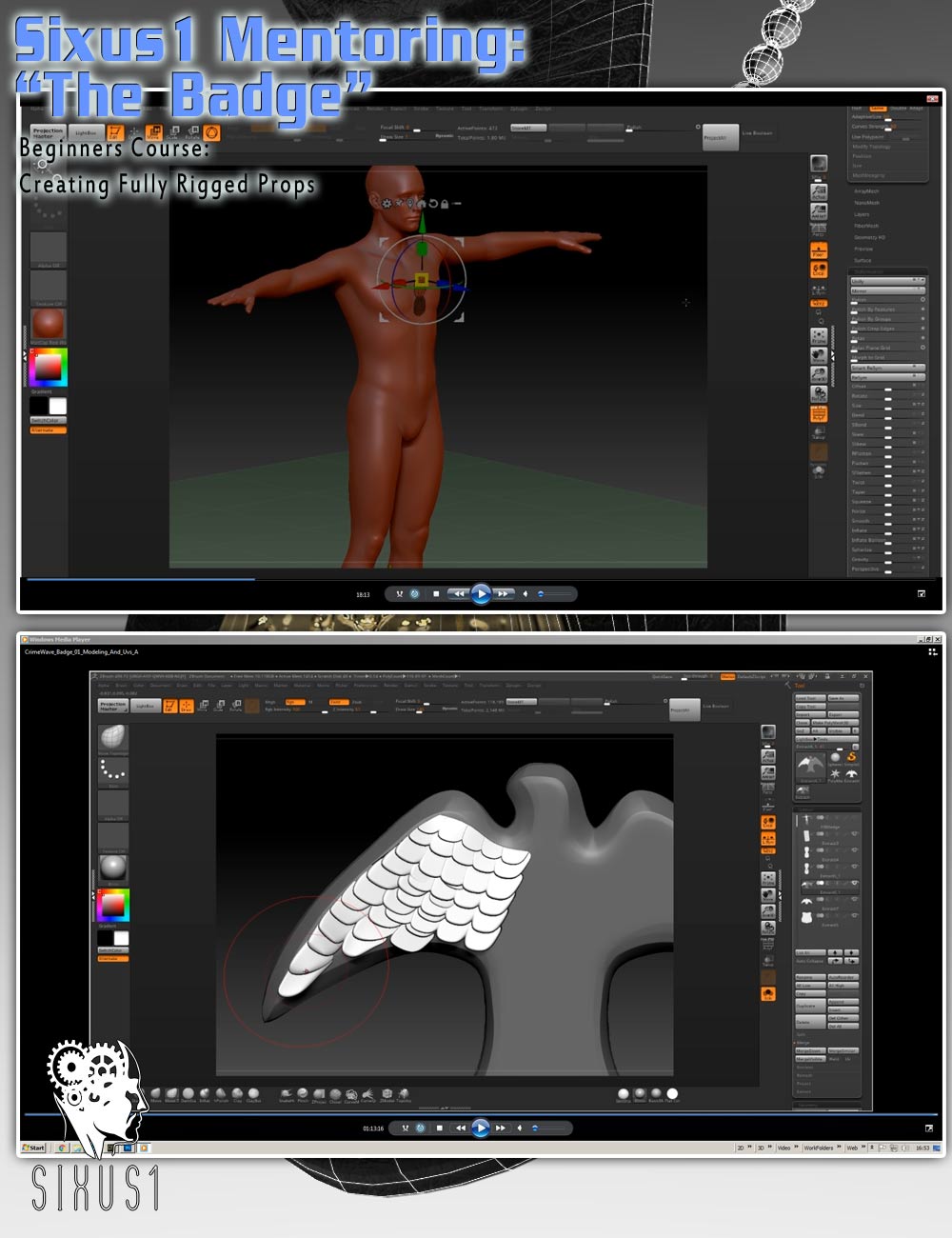 The Badge: A Beginners Complete Course The Badge: A Beginners Complete Course by: Sixus1 MediaGreybro, 3D Models by Daz 3D