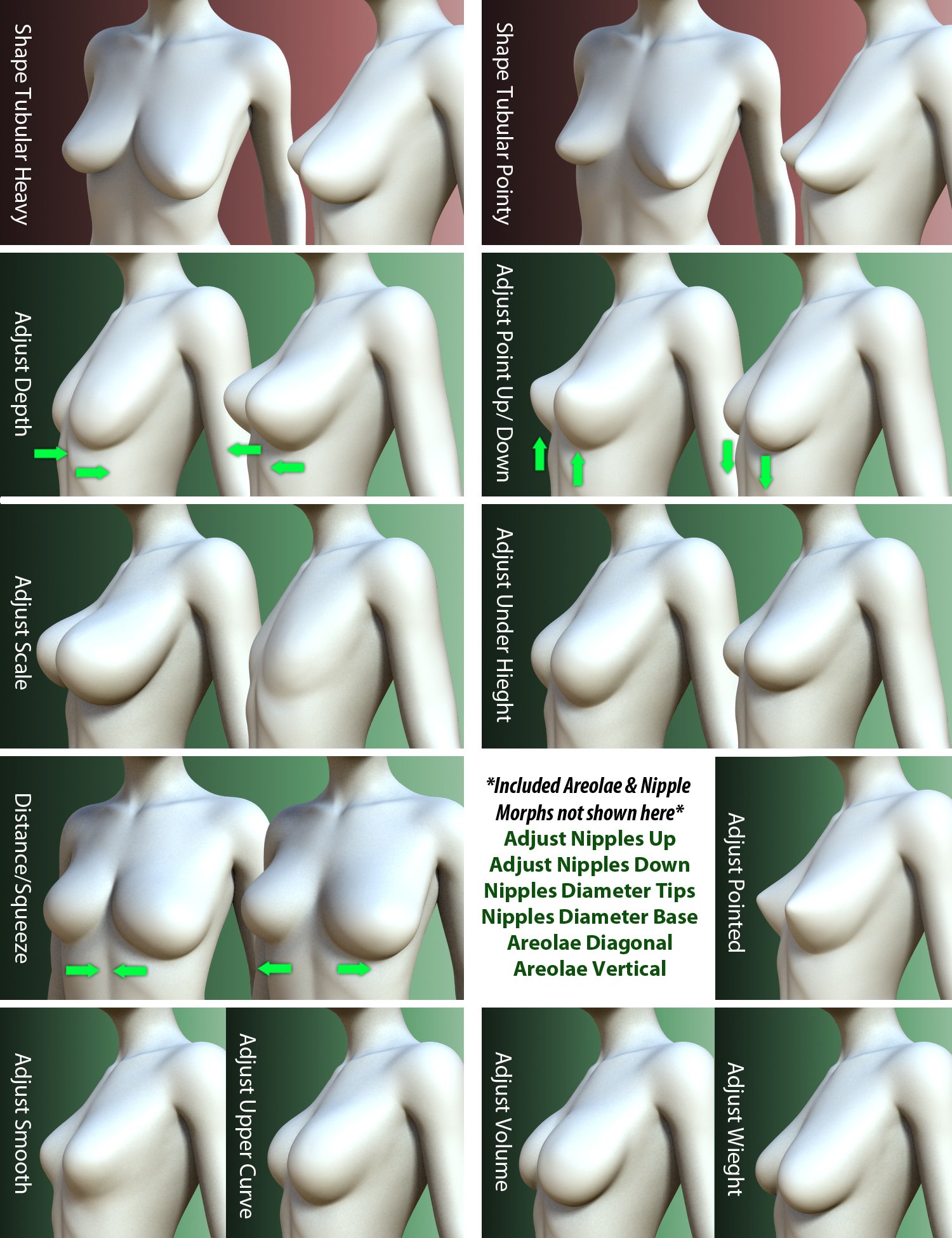 Natural Breast Morphs for Genesis 8 Female(s) by: Dogz, 3D Models by Daz 3D