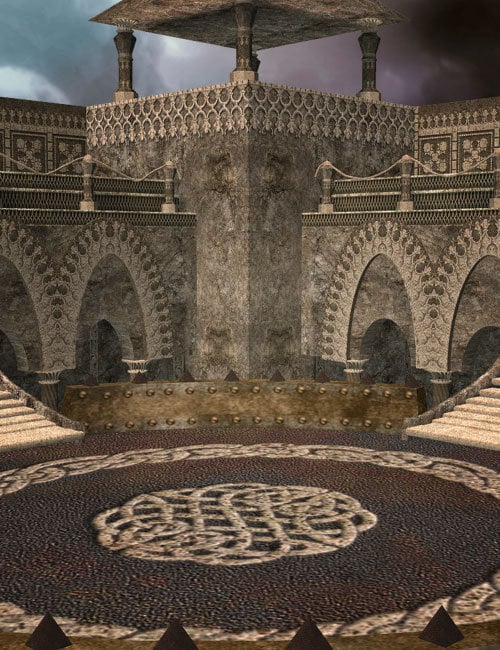Medieval Dome by: Nouschka Design, 3D Models by Daz 3D