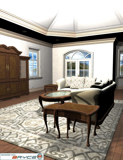 Dream Home: Great Room by: , 3D Models by Daz 3D