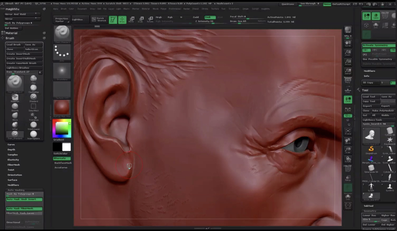how to use zbrush materials to daz studio