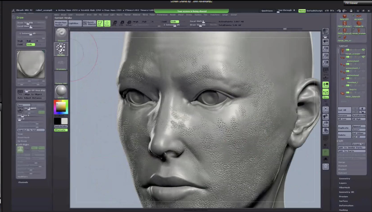 vue to zbrush to daz