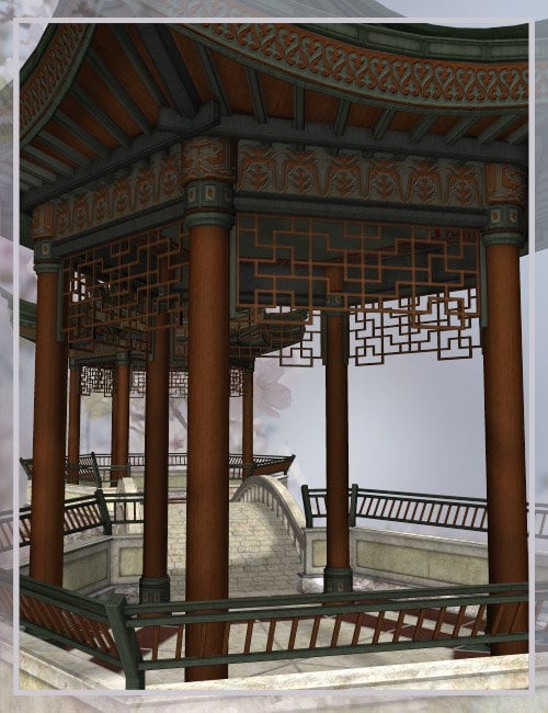 Oriental Tranquility by: , 3D Models by Daz 3D