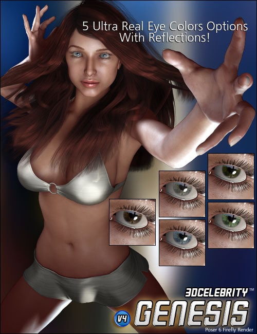 3D Celebrity 'Genesis' by: 3DCelebrity, 3D Models by Daz 3D