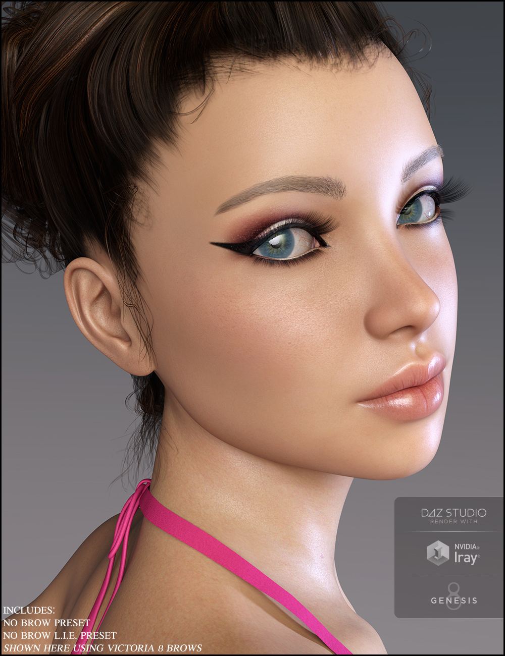 Georgina for Genesis 8 Female(s) by: RazielJessaii, 3D Models by Daz 3D
