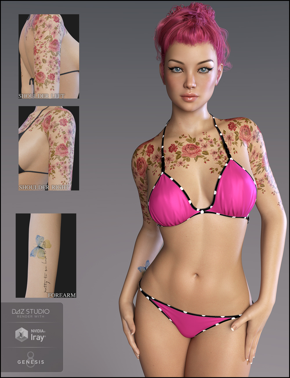 Georgina for Genesis 8 Female(s) Georgina for Genesis 8 Female(s) by: RazielJessaii, 3D Models by Daz 3D