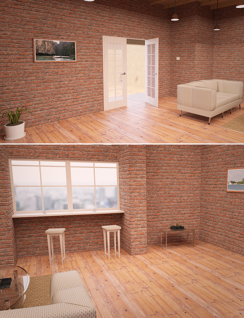 The Cozy Room by: , 3D Models by Daz 3D