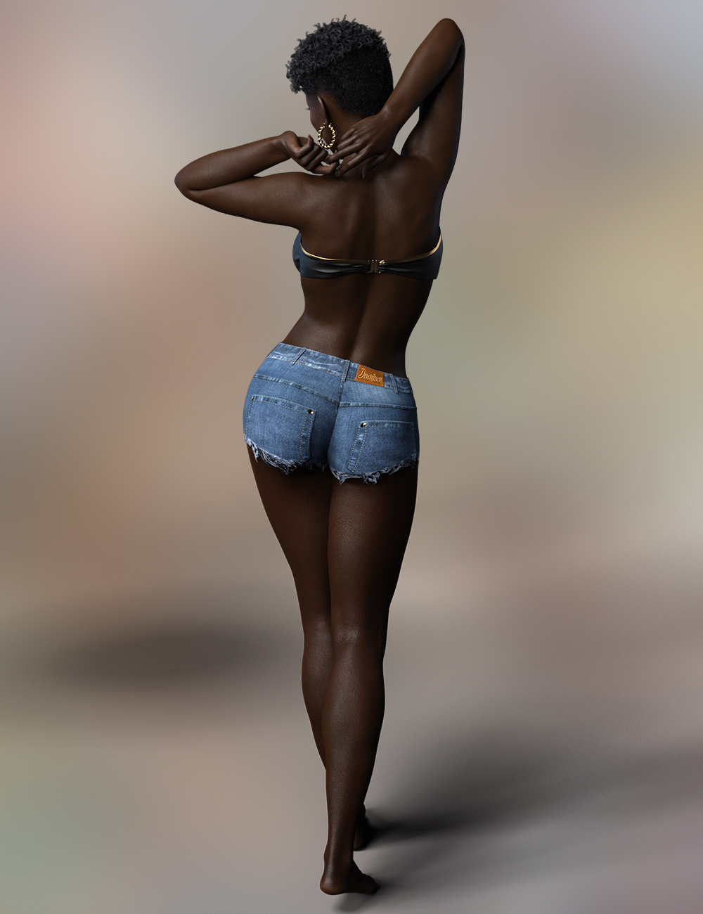 FWSA Imani HD for Monique 8 by: Fred Winkler ArtSabby, 3D Models by Daz 3D