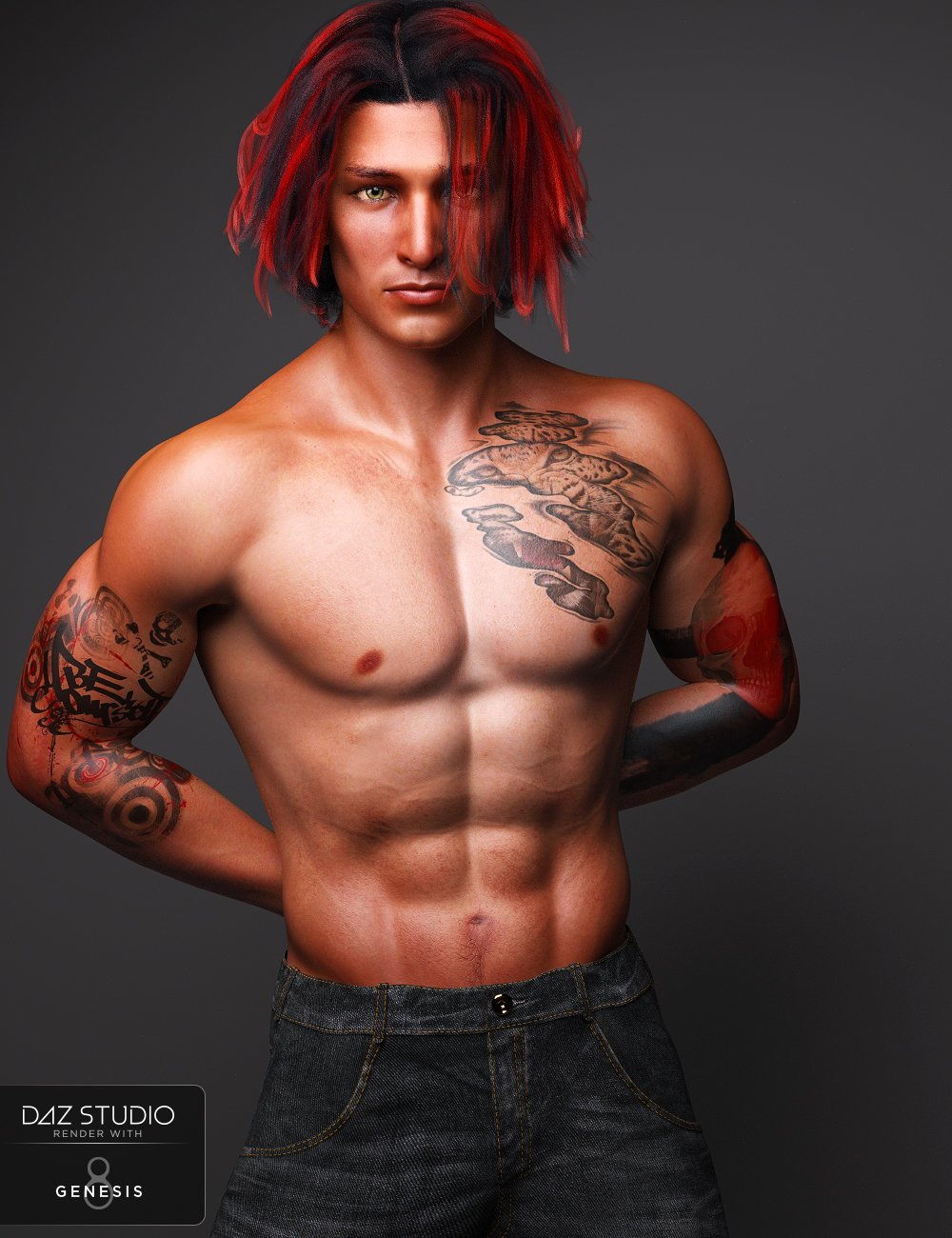 Giuseppe for Lucas 8 by: Darwins Mishap(s), 3D Models by Daz 3D