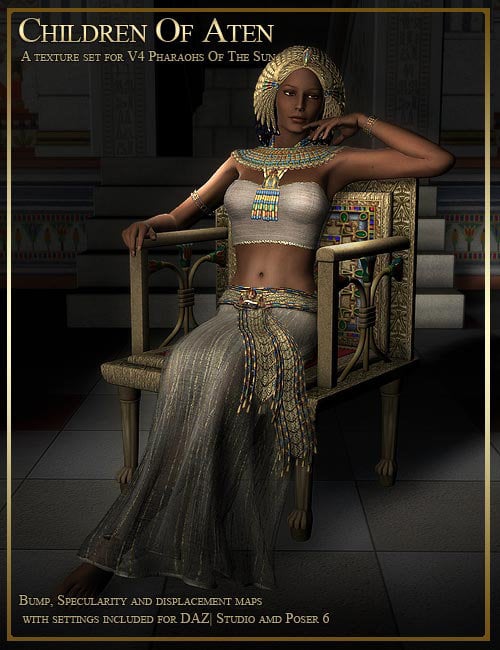 Children of Aten by: LaurieS, 3D Models by Daz 3D