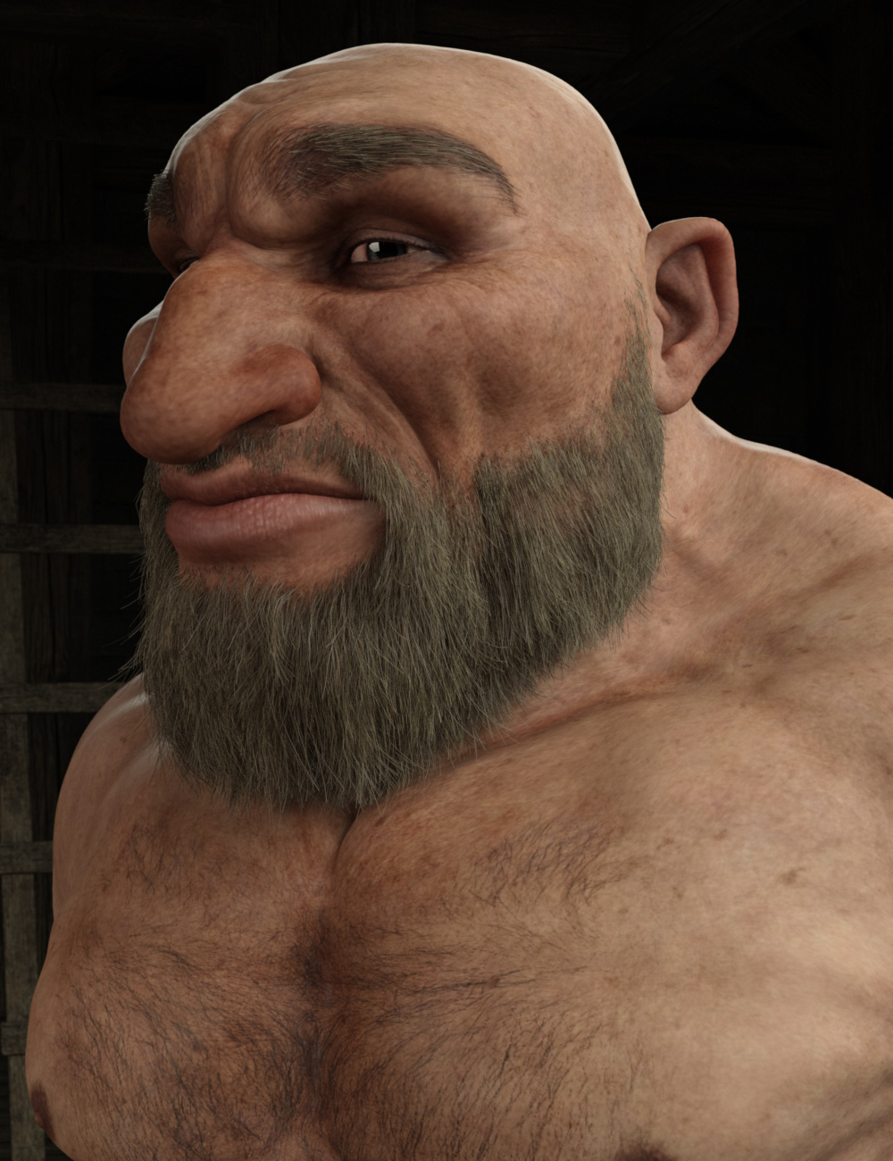 Bolnnar the Dwarf for Genesis 8 Male(s) by: RawArt, 3D Models by Daz 3D