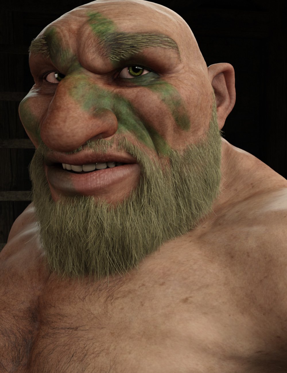Bolnnar the Dwarf for Genesis 8 Male(s) by: RawArt, 3D Models by Daz 3D