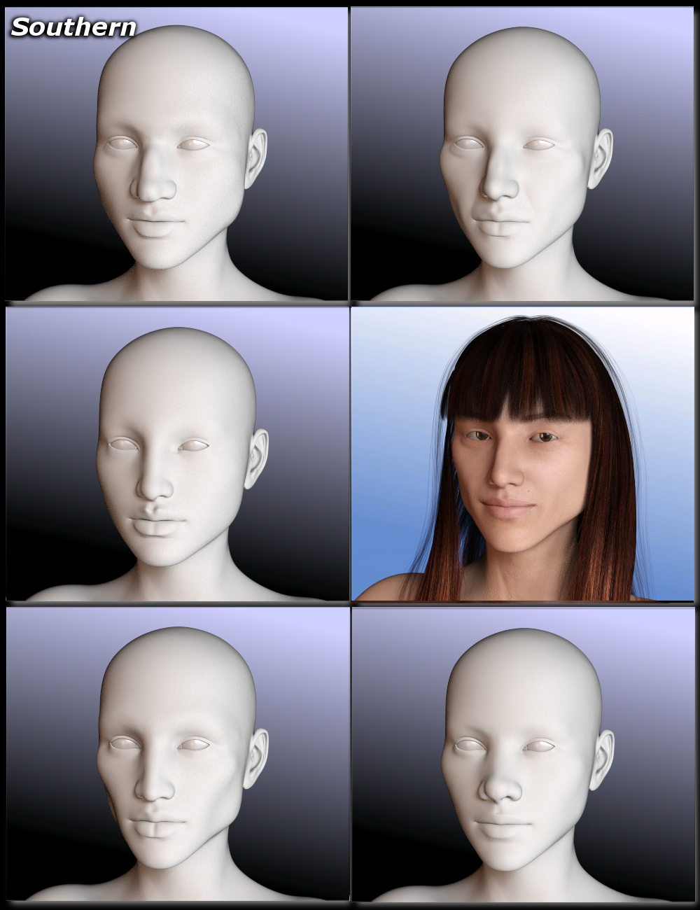 People of Earth: Faces of Europe Genesis 8 Female by: Sickleyield, 3D Models by Daz 3D