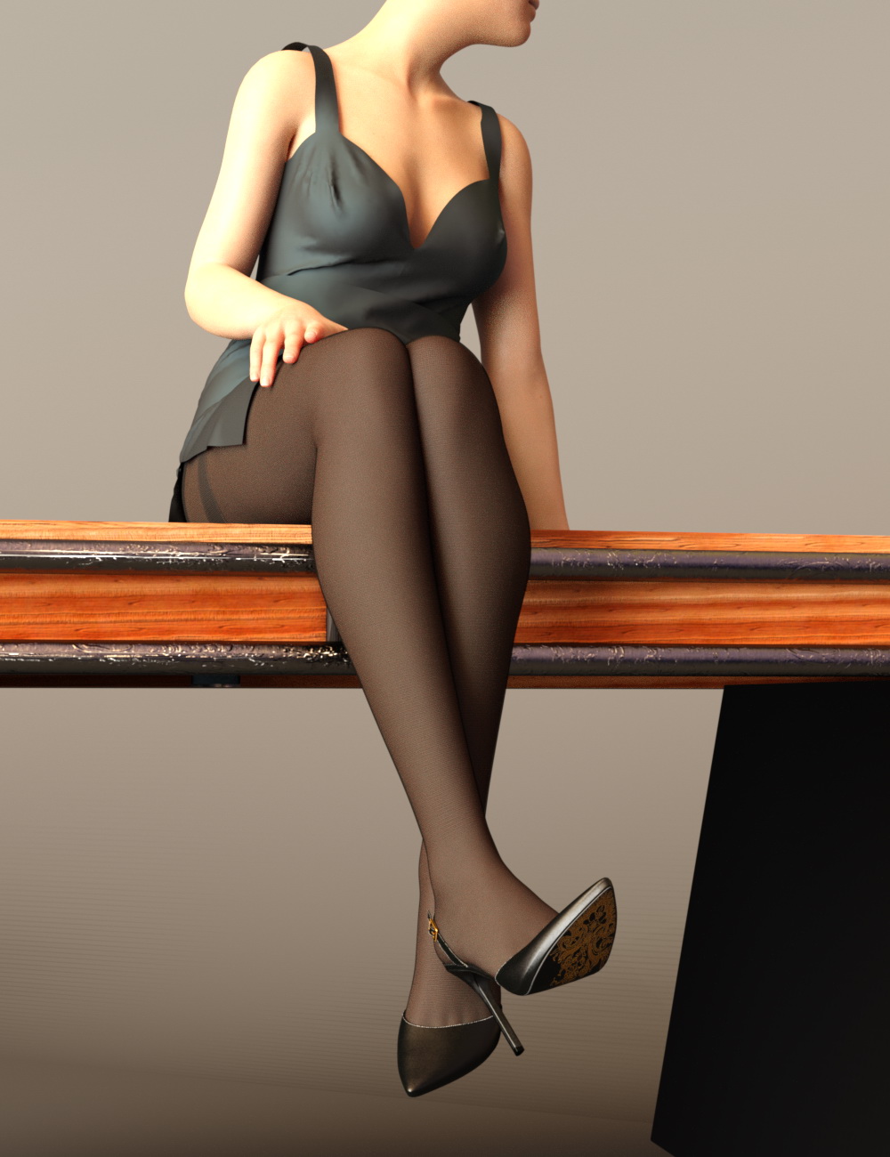 Anastasia Heel for Genesis 8 Female(s) by: chungdan, 3D Models by Daz 3D
