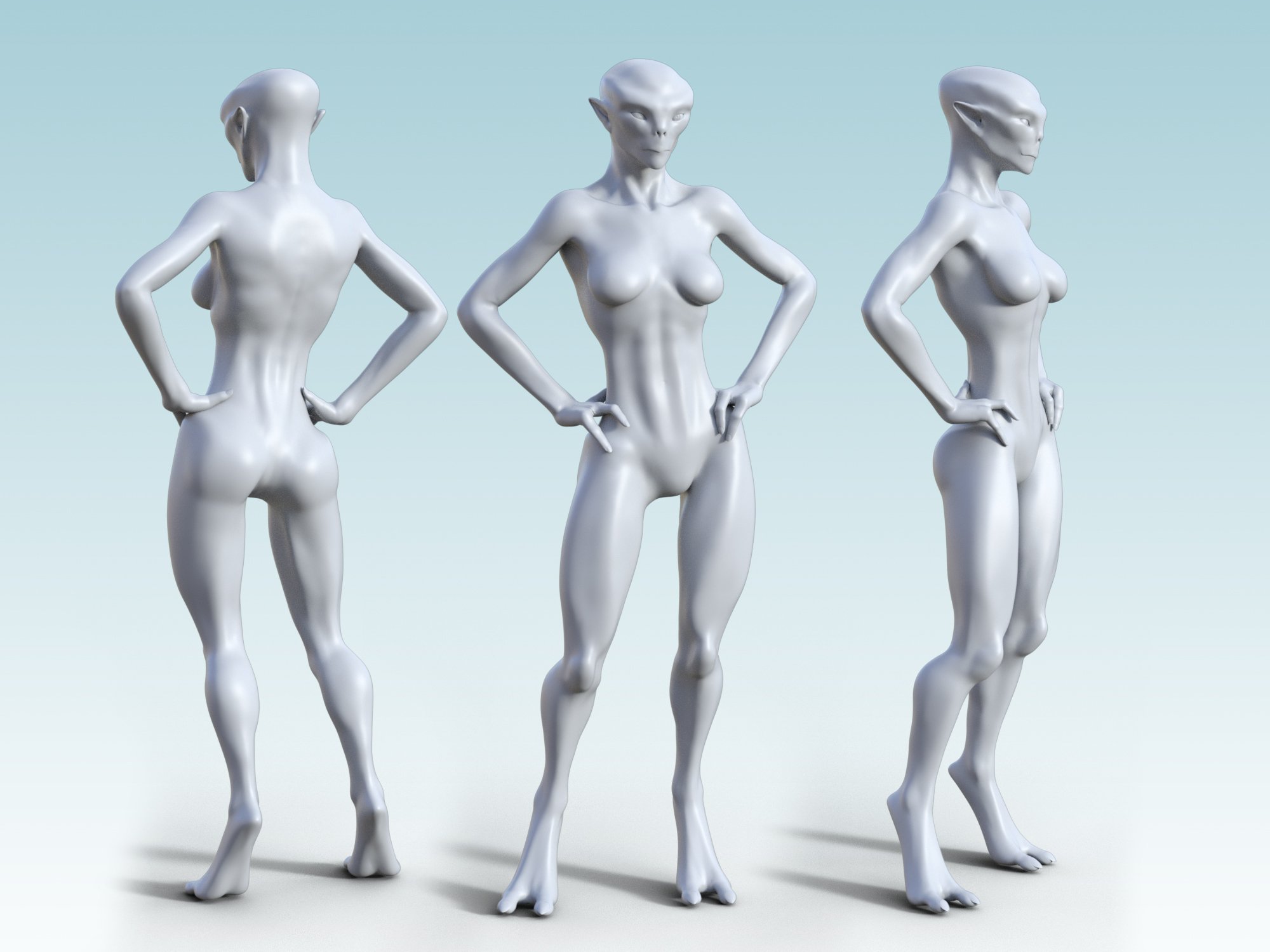 HFS Ultimate Shapes for Genesis 8 Female by: DarioFish, 3D Models by Daz 3D