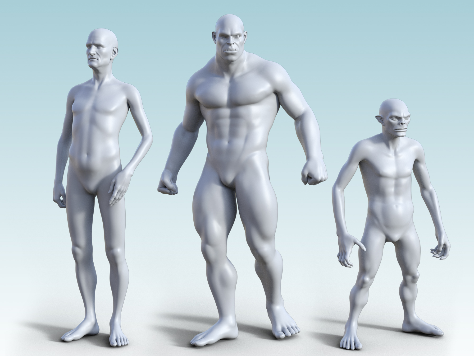 HFS Ultimate Shapes for Genesis 8 Male by: DarioFish, 3D Models by Daz 3D