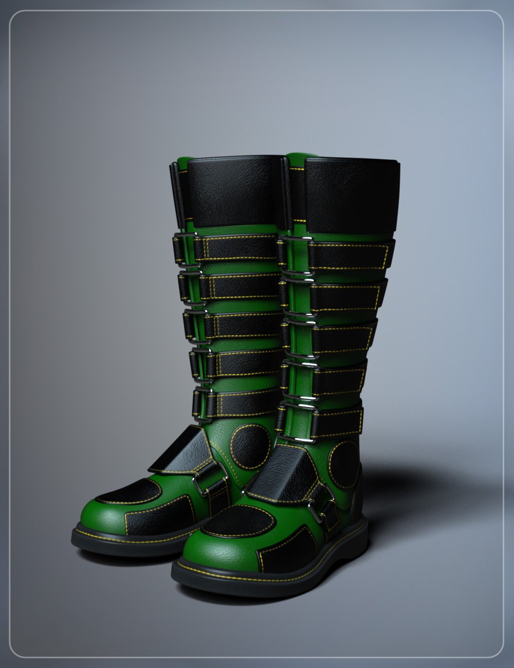 Extreme Boots for Genesis 3 and 8 Female(s) by: smay, 3D Models by Daz 3D