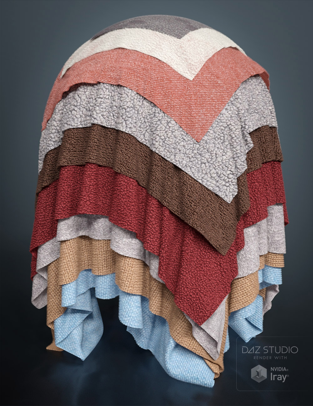 UHD Fuzzy Cloth - Shaders and Merchant Resource by: DimensionTheoryJosh Darling, 3D Models by Daz 3D