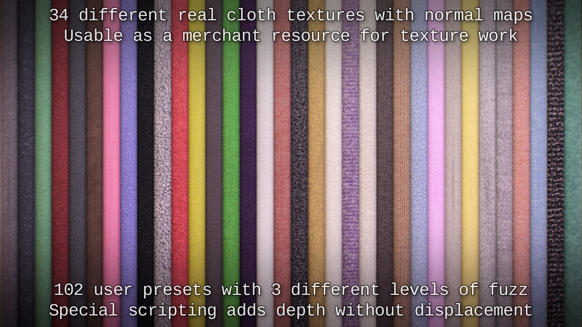UHD Fuzzy Cloth - Shaders and Merchant Resource by: DimensionTheoryJosh Darling, 3D Models by Daz 3D