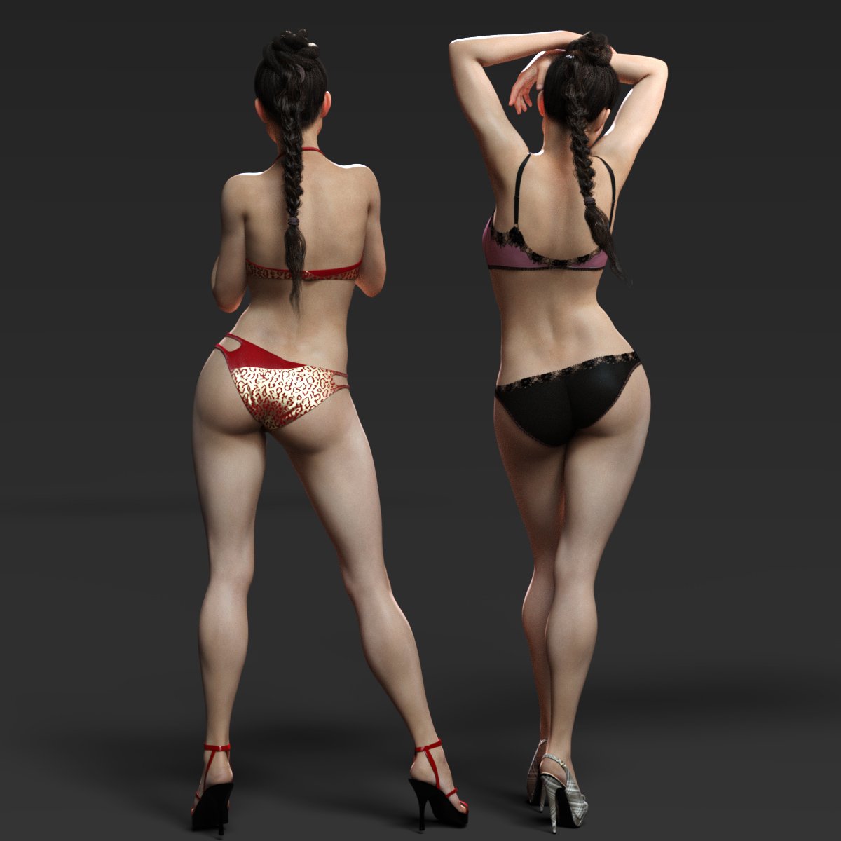 Kallisto for Genesis 3 and Genesis 8 Female by: Mousso, 3D Models by Daz 3D