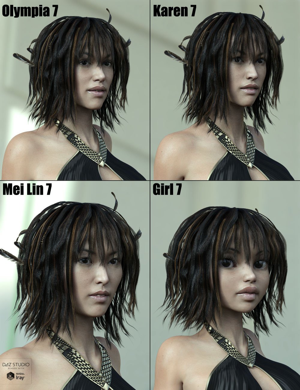 Bedhead Hair for Genesis 3 & 8 Female(s) Bedhead Hair for Genesis 3 & 8 Female(s) by: ForbiddenWhispersFeralFey, 3D Models by Daz 3D
