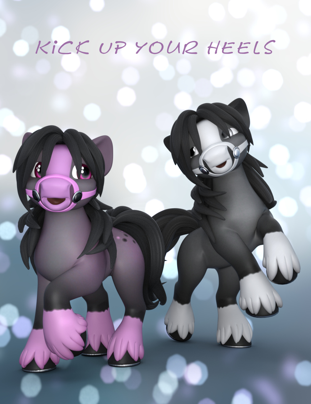 Fanciful Textures for Precious Clydesdale Fanciful Textures for Precious Clydesdale by: NGartplay, 3D Models by Daz 3D