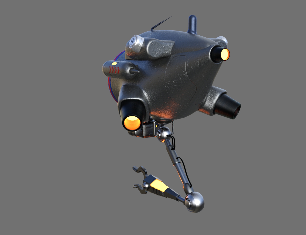 Sci-Fi Flying Drone Sci-Fi Flying Drone by: AcharyaPolina, 3D Models by Daz 3D