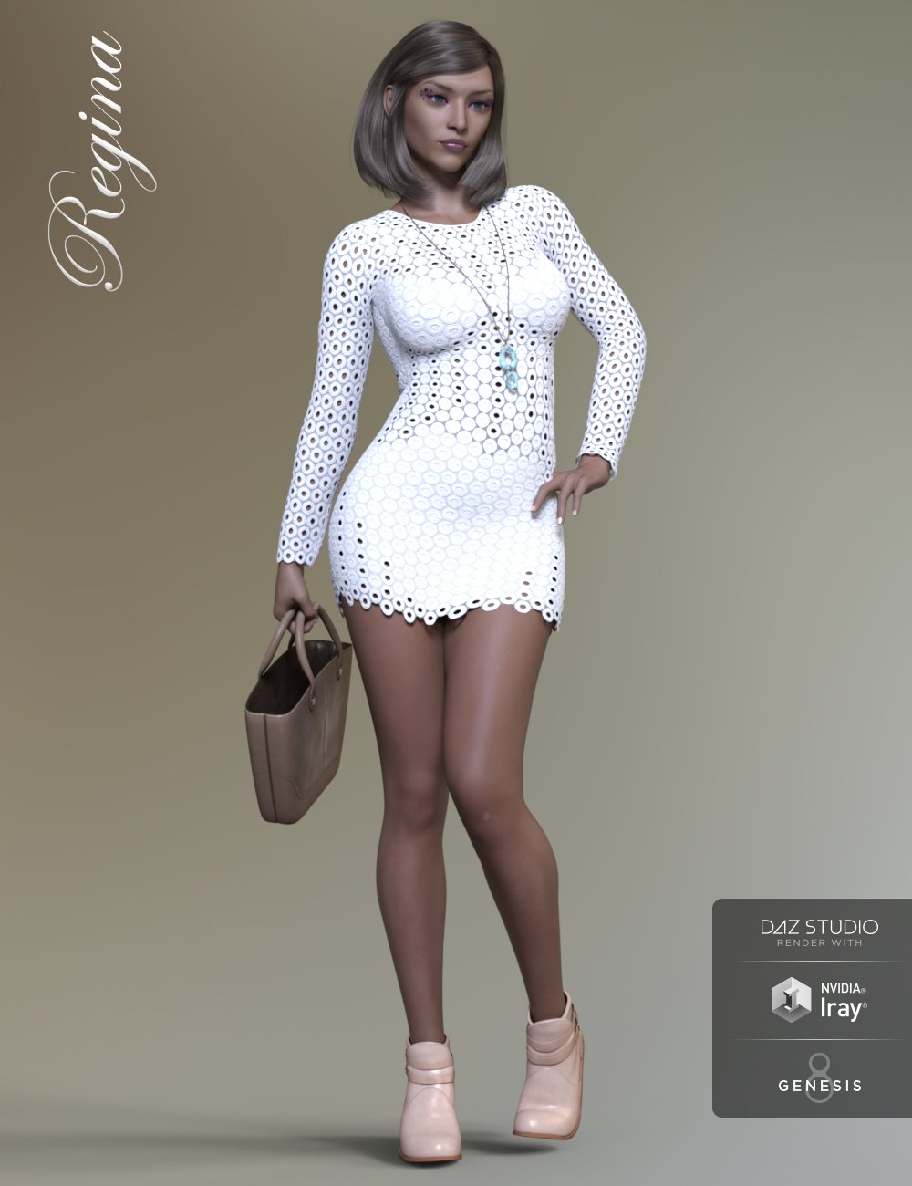 Regina for Genesis 8 Female by: AkashaAnain, 3D Models by Daz 3D