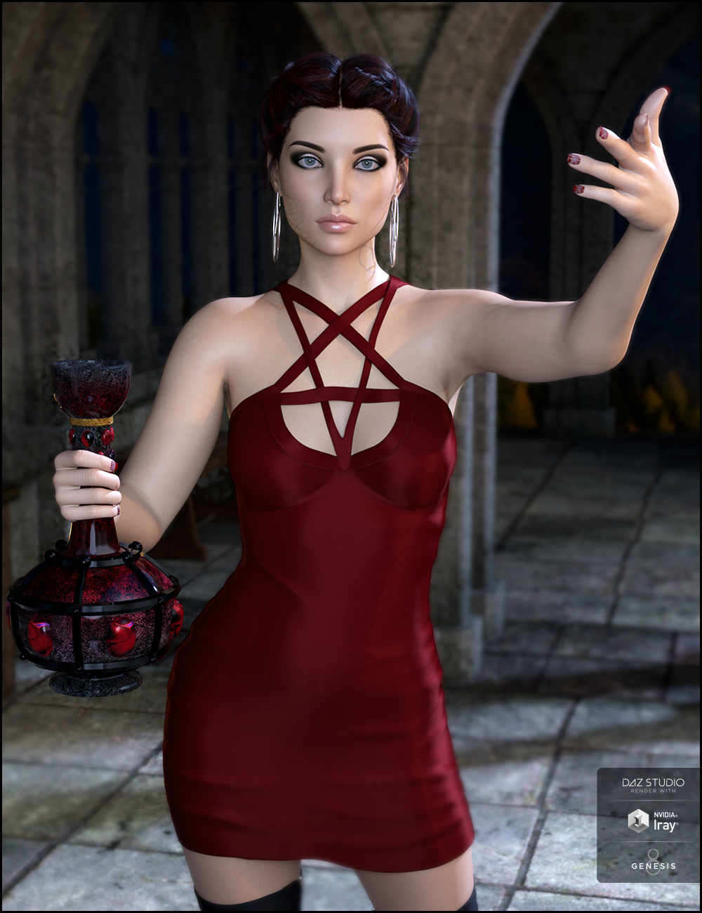 Lustra for Genesis 8 Female Lustra for Genesis 8 Female by: JessaiiDemonicaEvilius, 3D Models by Daz 3D