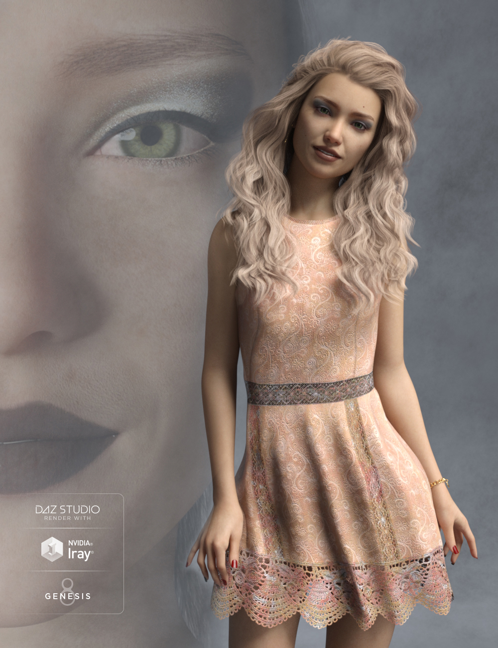 Anastasia For Genesis 8 Female by: iSourceTextures, 3D Models by Daz 3D