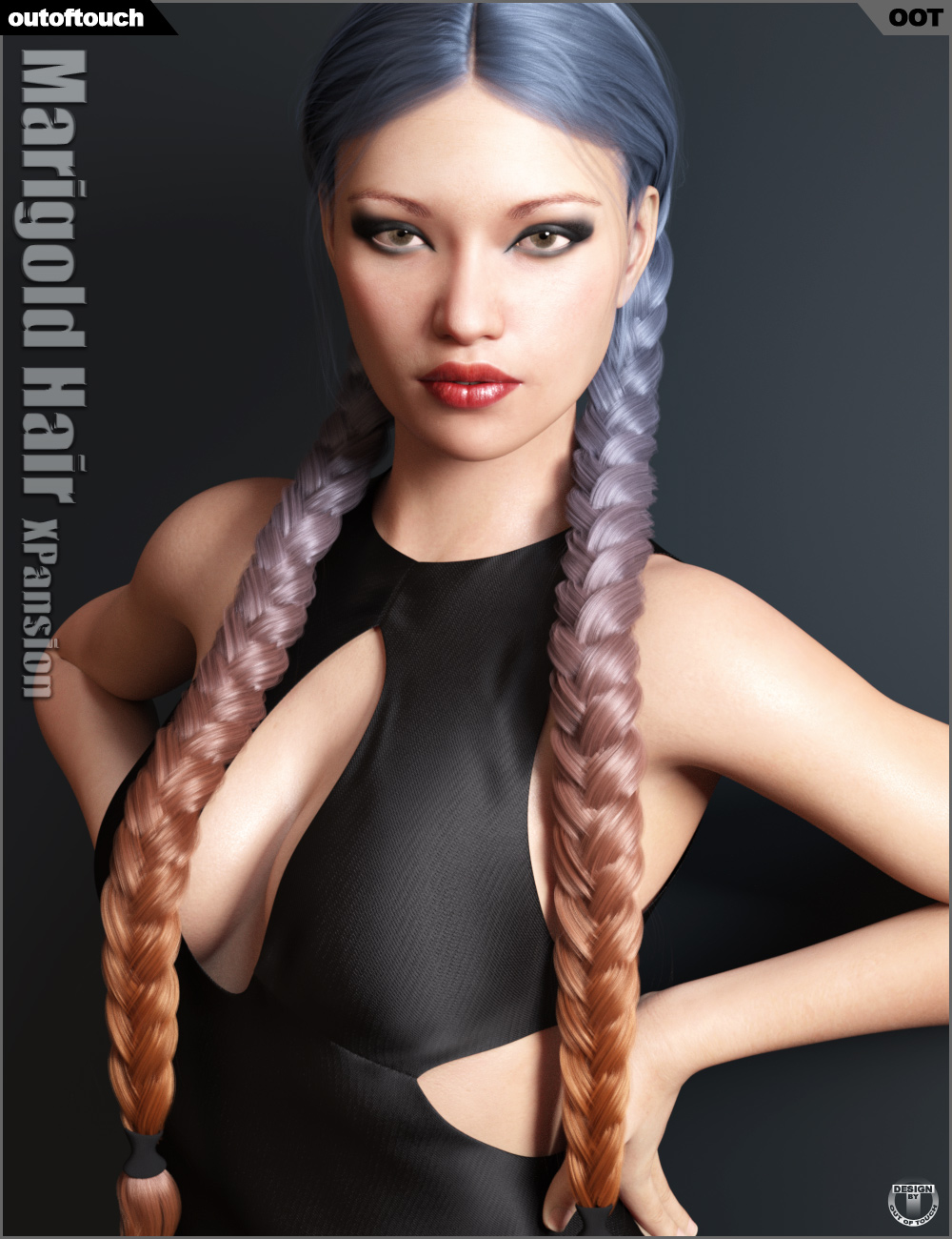 Marigold Hair and OOT Hairblending 2.0 Texture XPansion Marigold Hair and OOT Hairblending 2.0 Texture XPansion by: outoftouch, 3D Models by Daz 3D