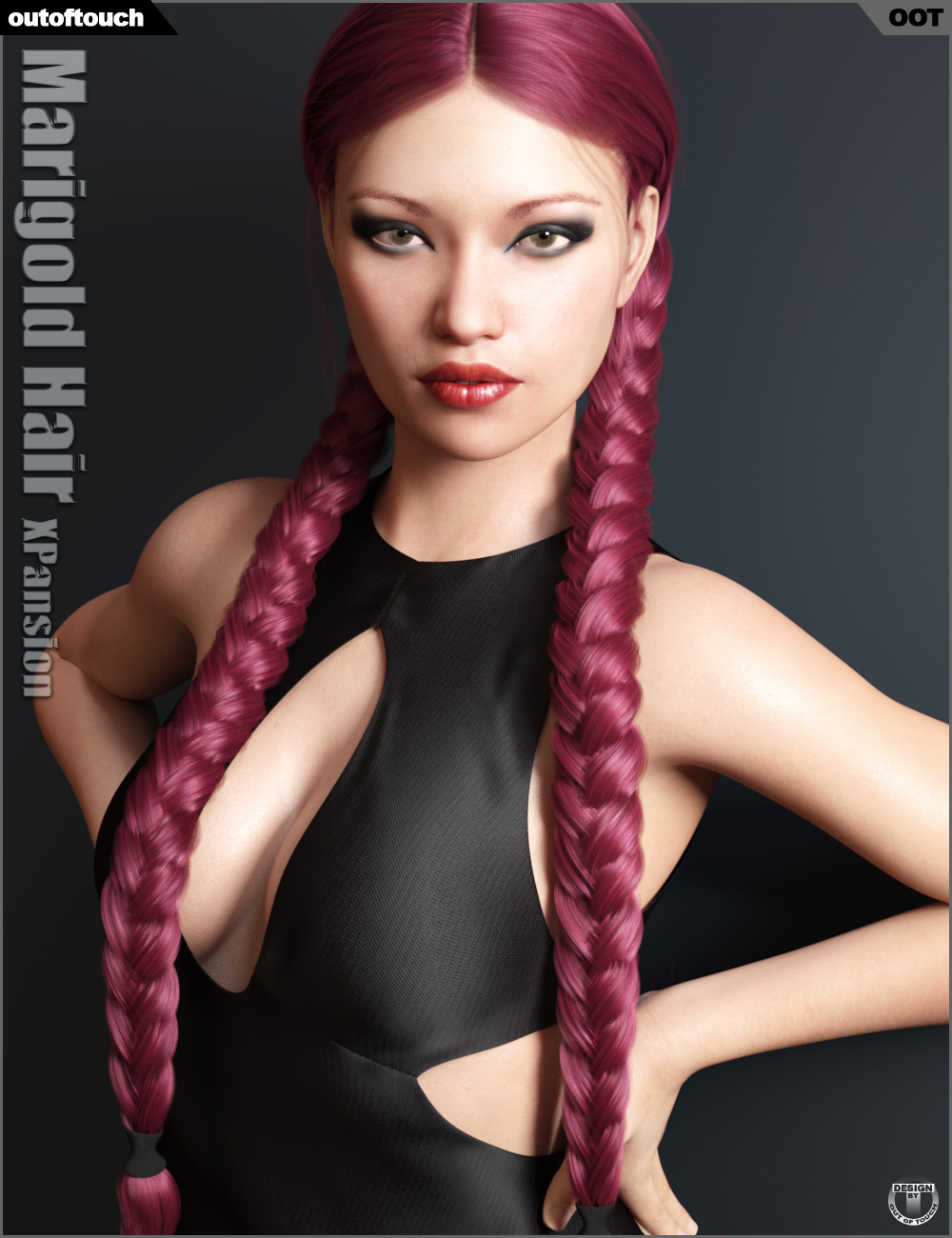 Marigold Hair and OOT Hairblending 2.0 Texture XPansion Marigold Hair and OOT Hairblending 2.0 Texture XPansion by: outoftouch, 3D Models by Daz 3D