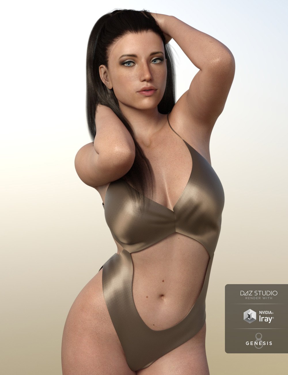 Rachel for Genesis 8 Female by: Cherubit, 3D Models by Daz 3D