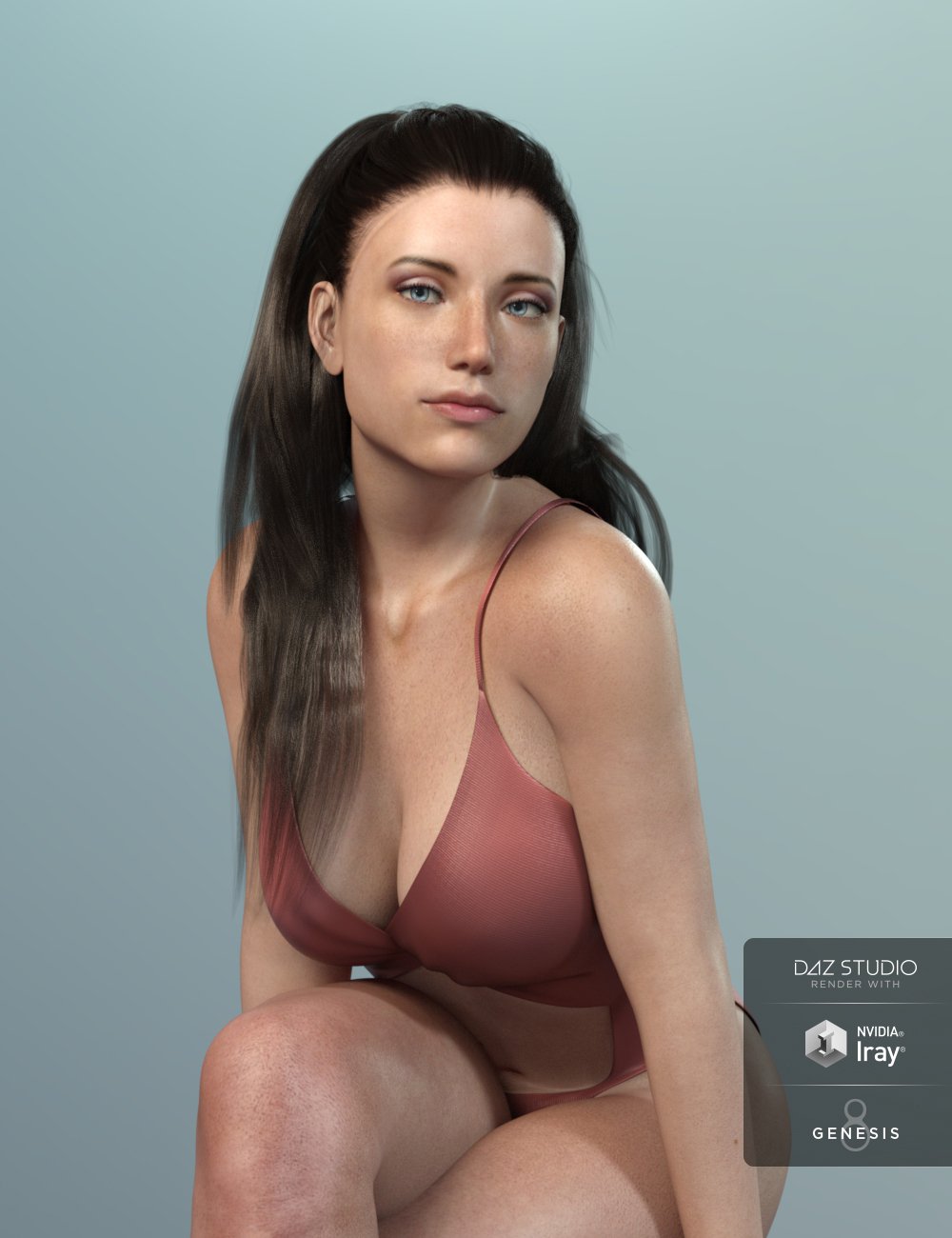 Rachel for Genesis 8 Female by: Cherubit, 3D Models by Daz 3D