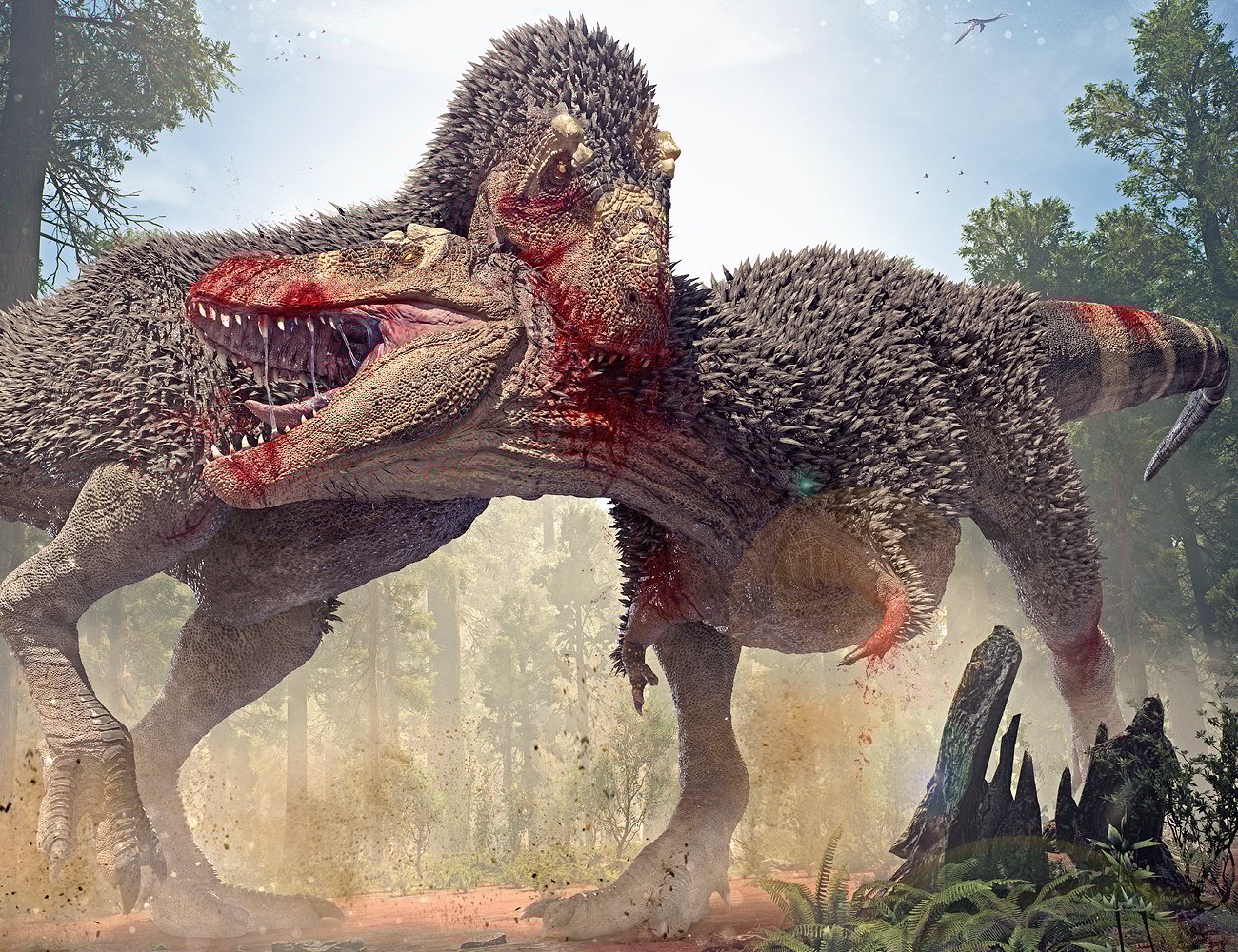 Rip and Tear Pack for Tyrannosaurus Rex 2 Rip and Tear Pack for Tyrannosaurus Rex 2 by: Herschel Hoffmeyer, 3D Models by Daz 3D