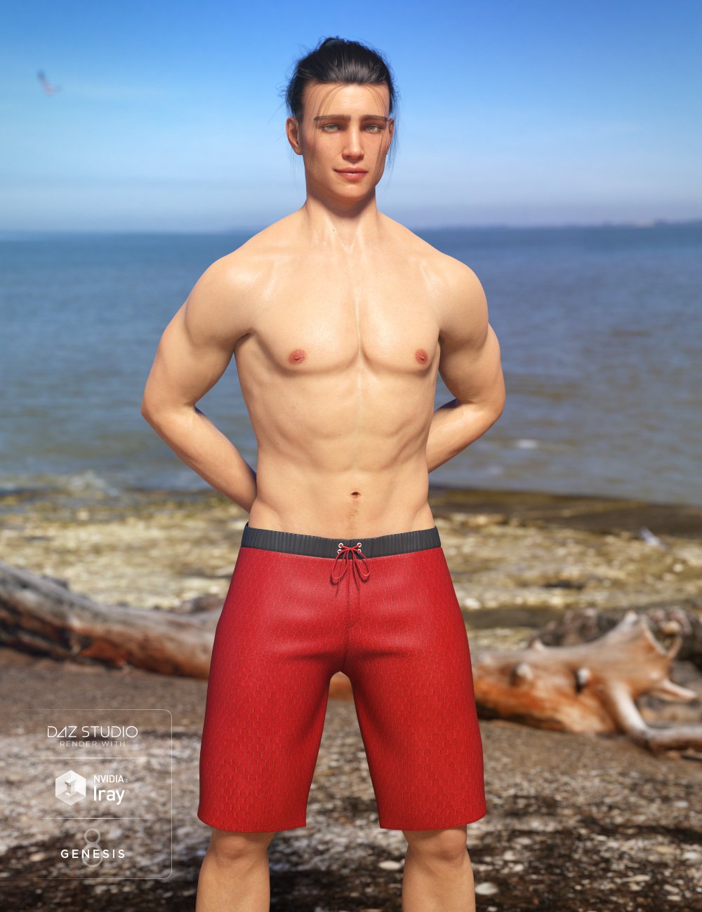 dForce Swim Shorts for Genesis 8 Male(s) dForce Swim Shorts for Genesis 8 Male(s) by: Anna BenjaminNikisatez, 3D Models by Daz 3D